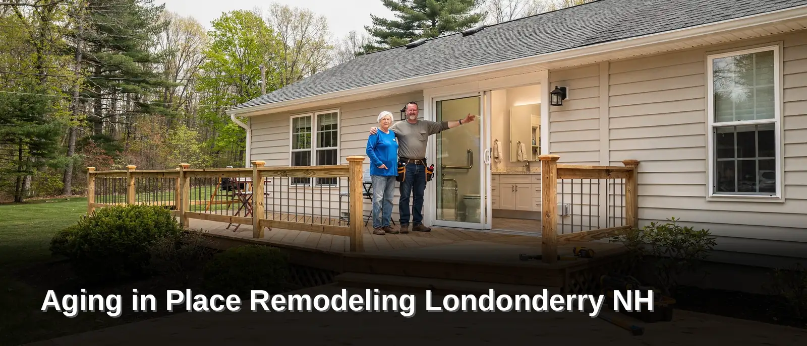Living safely and comfortably at home, regardless of mobility level, defines what aging in place
